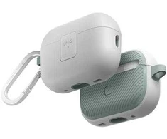 UNIQ Clyde Lock dėklas AirPods Pro 2 (2022/2023) baltas-mint/dove baltas-soft mint