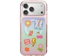 Dėklas UNIQ Coehl Estelle, skirtas iPhone 18 Pro / 17 Pro, su magnetiniu įkrovimu, rožinis