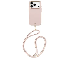 UNIQ Coehl Mirelle dėklas, skirtas iPhone 17 Pro, magnetinis įkrovimas, rožinis