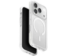 UNIQ Combat Dėklas Apple iPhone 17 Pro Magclick Charging baltos spalvos