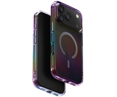 UNIQ Iridescia dėklas skirtas Apple iPhone 17 Pro Magclick Charging midnight quartz