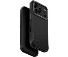 „Uniq Keva Magclick“ įkrovimo dėklas, skirtas „iPhone 17 Pro“ - Juodas