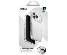 UNIQ Lifepro Xtreme Dėklas Apple iPhone 17 Pro skaidrus