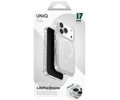 UNIQ LifePro Xtreme Dėklas iPhone 17 Pro Magclick Charging skaidrus/blizgus