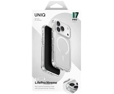 UNIQ LifePro Xtreme dėklas skirtas Apple iPhone 17 Pro Magclick Charging Transparent