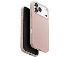 UNIQ Lino dėklas skirtas Apple iPhone 17 Pro Max Magclick Charging rožinės spalvos