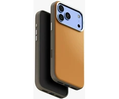 Dėklas UNIQ Lyden DS, skirtas iPhone 18 Pro Max / 17 Pro Max, Magclick įkrovimas, smėlio spalvos