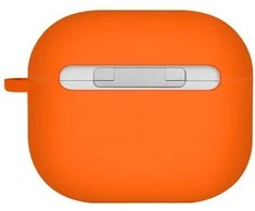 UNIQ dėklas Nexo AirPods 4 + Ear Hooks Silicone volt oranžinės spalvos