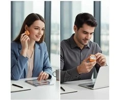 Dėklas Uniq Veren case for AirPods Pro 3 - oranžinis