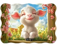Castorland dėlionė 30 dienų Graži ožka B-03846-1