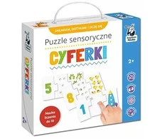 Dėlionė Kapitan Nauka Captain Science Sensory Puzzle Numbers - I touch, arrange and learn ZA6085