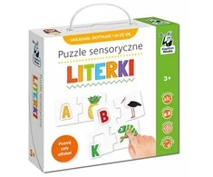 Dėlionė Kapitan Nauka Captain Science Sensory Puzzle Letters - I touch, arrange and learn ZA6086