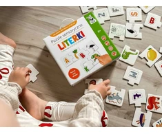 Dėlionė Kapitan Nauka Captain Science Sensory Puzzle Letters - I touch, arrange and learn ZA6086