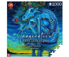 Cenega dėlionė „Good Loot Imagination“ – Kamil Jakóbczak: Baltas vilkas, 1000 vnt.