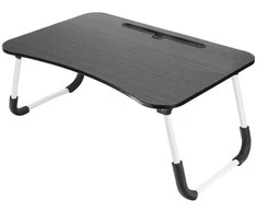 Desk for laptop uniwersal FD-2 juodas