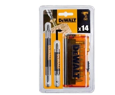 Atsuktuvų antgaliai Dewalt, 14 vnt.