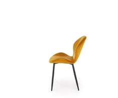 Nežinomas Dining room chair. yellow. 48 cm x 57 cm x 85 cm