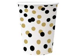 Vienkartiniai puodeliai PAW Confetti, 250 ml, 8 vnt.