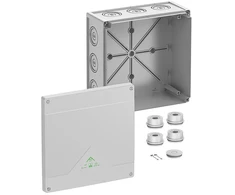 SPELSBERG DĖŽUTĖ PASKIR 252X252X120 IP55/IP66 IK07