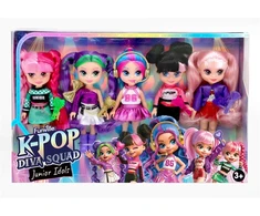 Doll Set K-POP DIVA SQUAD JUNIOR IDOLS 12CM