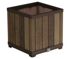 KETER 261031 garden planter walnut
