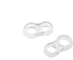 Door lock. plastikas. transparent