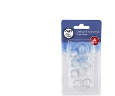 Door lock. plastikas. transparent