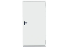 Plieninės priešgaisrinės durys HORMANN T30, baltos sp., 900 x 2100 mm