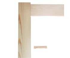 Door trim AD4. 220 cm x 7 cm x 1.2 cm. pine
