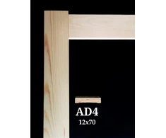 Door trim AD4. 220 cm x 7 cm x 1.2 cm. pine