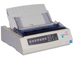DOT MATRIX PRINTER OKI ML 3320 LPT+USB Used (Atnaujinta)