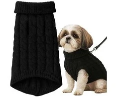 Dog/cat clothes dydis L juodas Purlov 26218