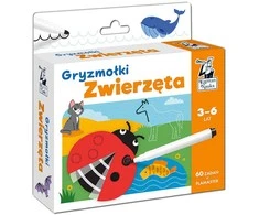 Kapitan Nauka Piešimo kortelės Doodles Gyvūnai 3-6L