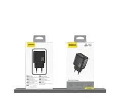 Dudao A27 MaxC 35W laidinis įkroviklis + USB-C kabelis – juodos spalvos