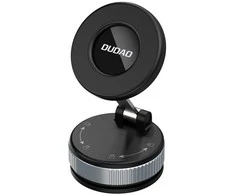Dudao F24PRO „MagSafe“ suderinamas automobilio laikiklis su siurbtuku, skirtas priekiniam stiklui arba prietaisų skydeliui - Juodas