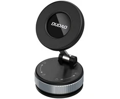 Dudao F24PRO „MagSafe“ suderinamas automobilio laikiklis su siurbtuku, skirtas priekiniam stiklui arba prietaisų skydeliui - Juodas
