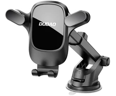 Dudao F5PRO+ automobilio laikiklis su siurbtuku - Juodas