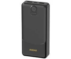 Dudao K10Pro Power Bank 2.4A 20000mAh 2 x USB-A - Juodas