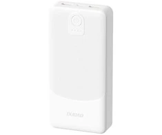 Dudao K10Pro Power Bank 2.4A 20000mAh 2 x USB-A - Baltas