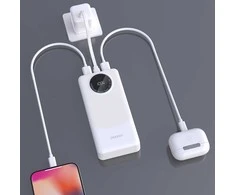 Dudao K12Pro Power Bank 22.5W PD 20000mAh USB-A, USB-C - Baltas