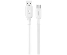 Dudao L2SM USB-A / micro USB 6A cable 1.2 m - baltas