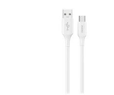 Dudao L2sT USB-A - USB-C 6A Cable 1.2m - Baltas