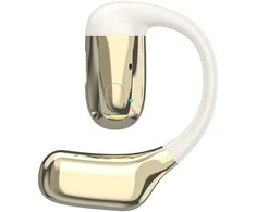 Dudao U4Pro Bluetooth universal ant ausų dedamos ausinės skirta both ears - beige ir auksinis
