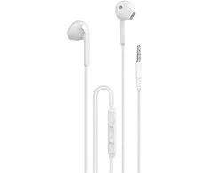 Dudao X3 Įstatomos į ausis ausinės, su laidu, 3.5mm minijack - baltas