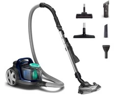 Philips 5000 serijos dulkių siurblys be maišelio FC9556/09, 900 W, 99,9 % dulkių surinkimas, „PowerCyclone 7“