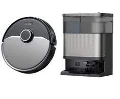 Robotas Dulkių Siurblys - ULTENIC MX50 3-in-1 20 000 Pa LiDAR Plaunantis Juodas