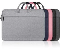 DUX DUCIS bag LBTC for laptop 13-13.9" Horizontal Handbag dark pilkas