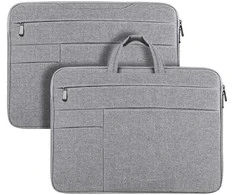 DUX DUCIS bag LBTC for laptop 15.5-16" Horizontal Handbag light pilkas