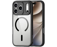 Dėklas DUX DUCIS case AIMO MAG compatible with MagSafe for iPhone 17 Pro Max / 18 Pro Max juodas