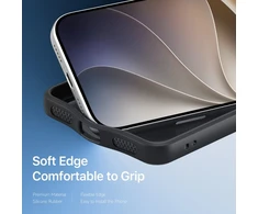 Dėklas DUX DUCIS case AIMO MAG compatible with MagSafe for iPhone 17 Pro / 18 Pro juodas